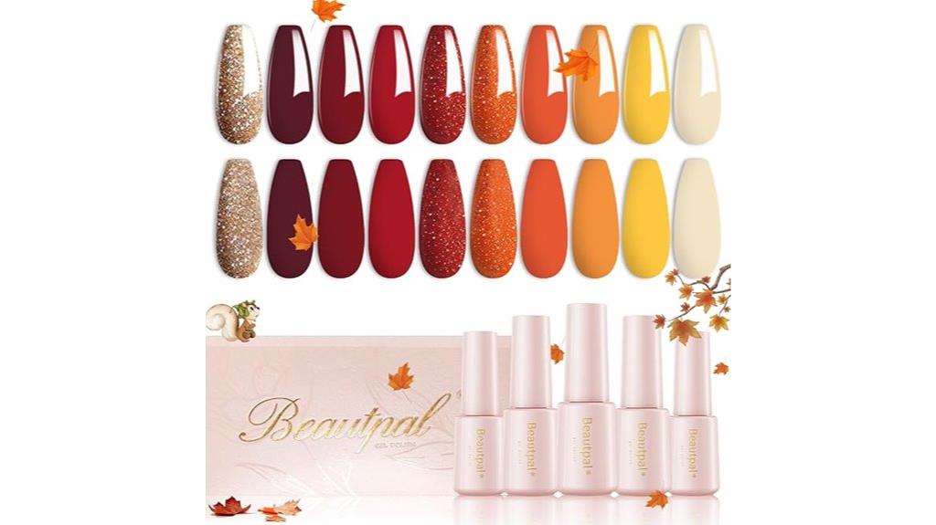 ten color gel polish set