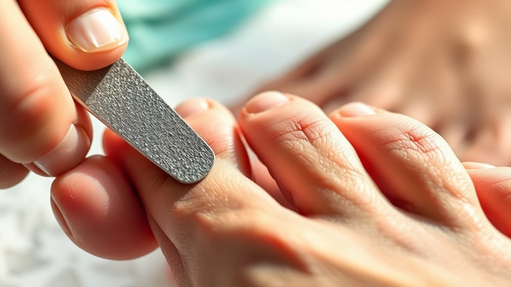 thick toenail filing tips