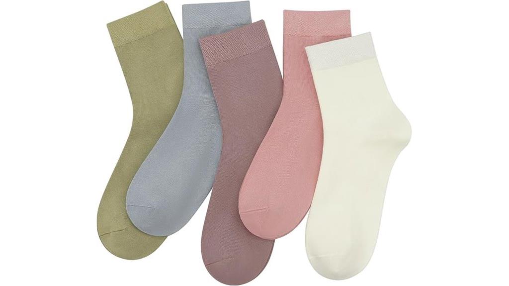 thin viscose bamboo socks