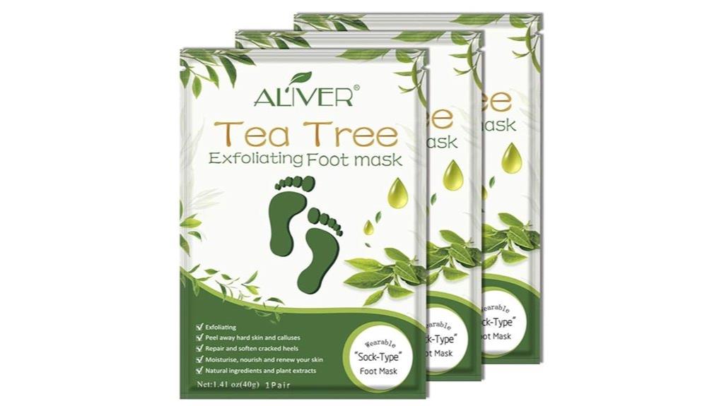 three pack foot exfoliator
