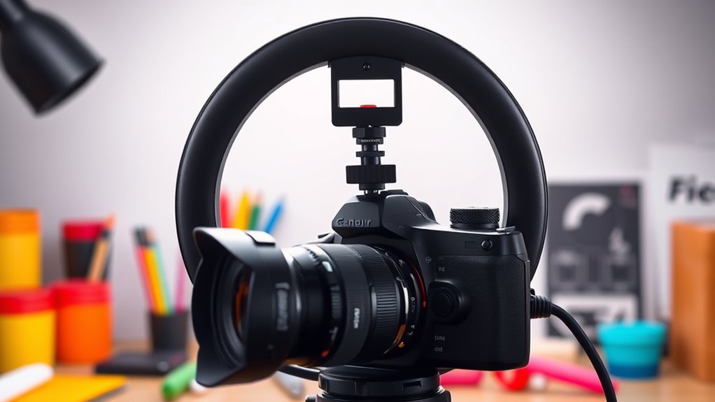 top clamp ring lights
