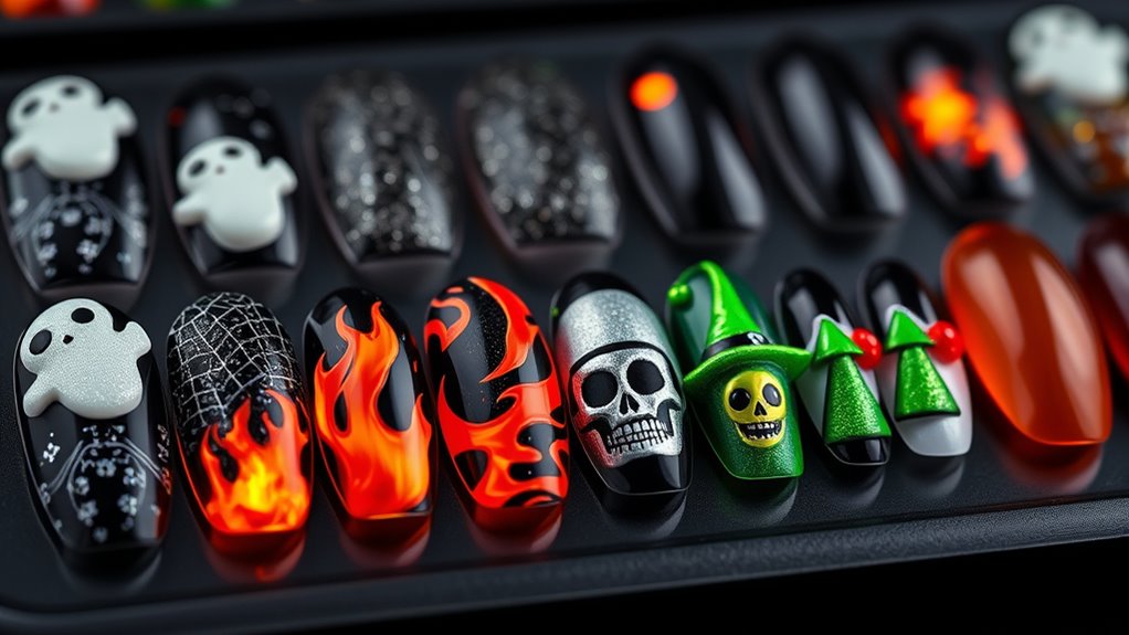 top halloween nail sets