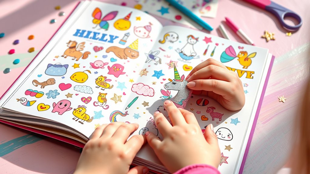 top kids nail sticker books