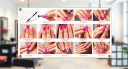 top nail art wall charts
