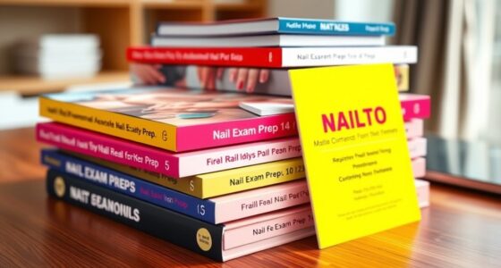 top nail licensing exam books