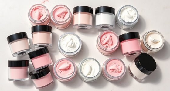 top pink white acrylic kits
