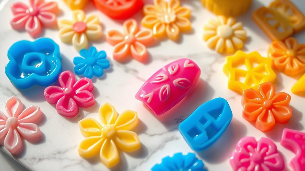 top silicone nail mold selection