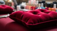 top velvet nail support pillows