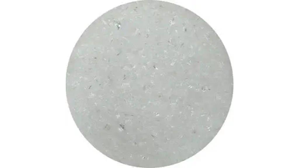 transparent medium frit system