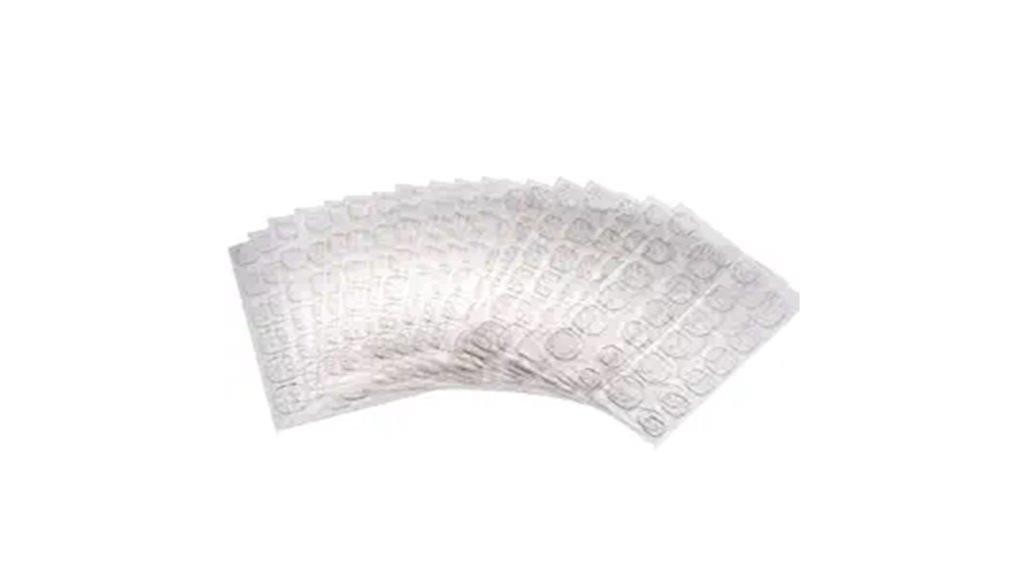 transparent nail glue stickers