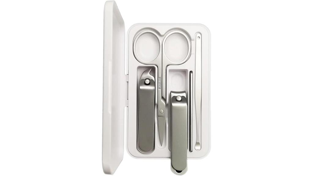 travel stainless steel grooming