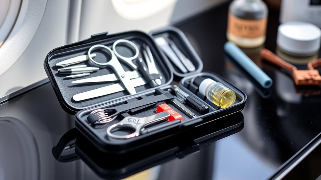 tsa compliant compact manicure kit