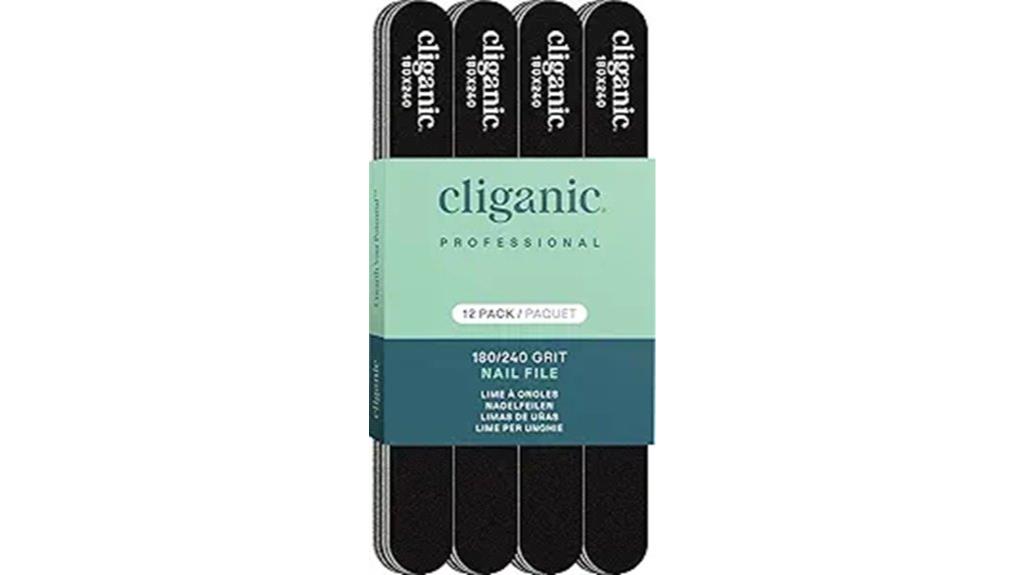twelve nail files pack
