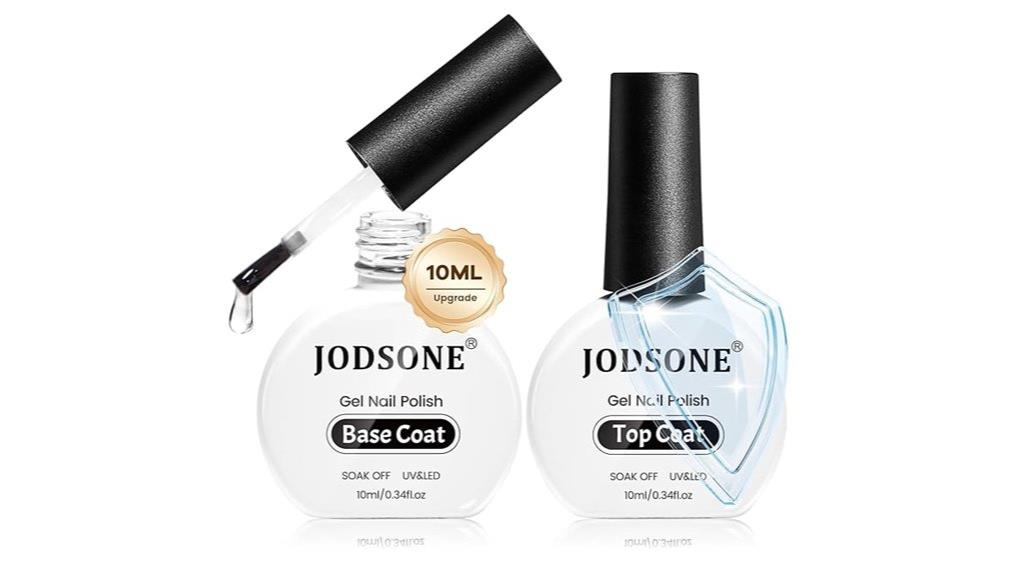 two bottles nail polish