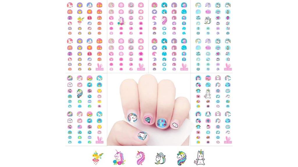 unicorn nail art stickers
