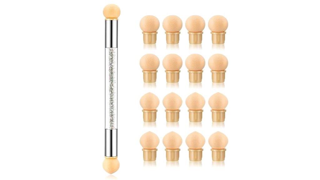 uv gel nail sponge