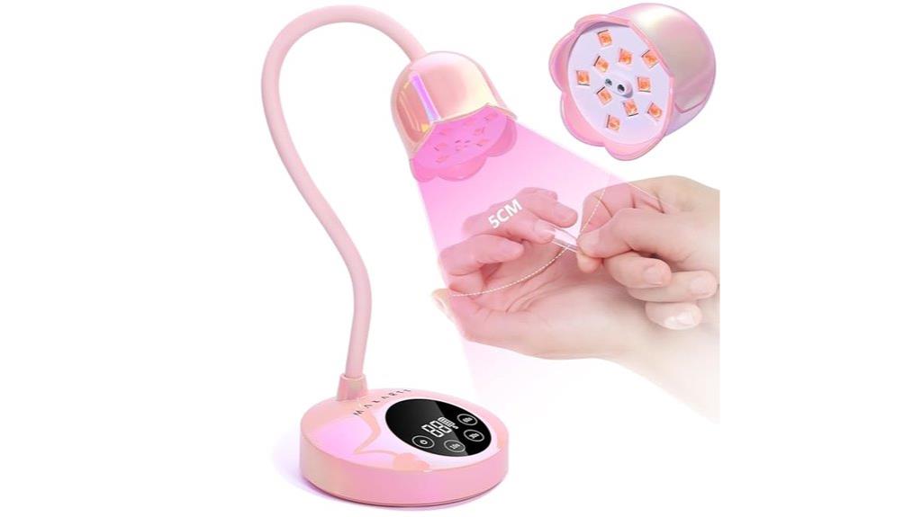 uv nail lamp with sensors