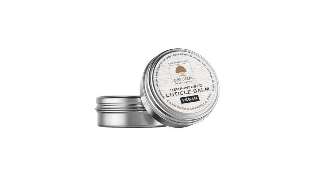 vegan cuticle balm tin