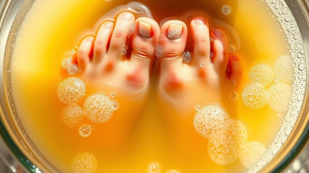 vinegar soak for toenails