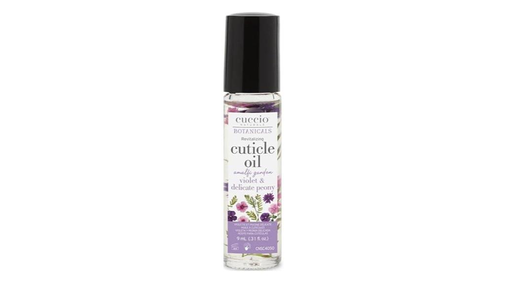 violet peony cuticle oil