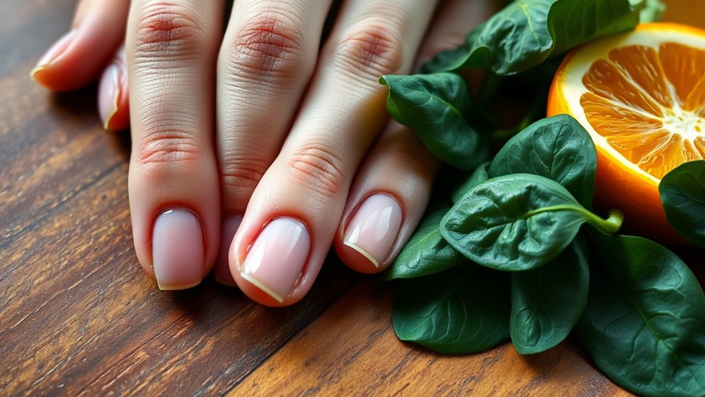 vitamin e enhances nail health
