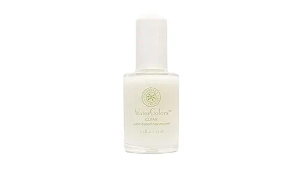 water based clear nail polish