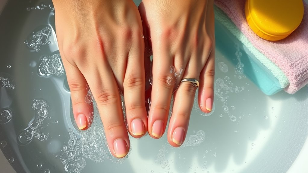 water damage weakens nails