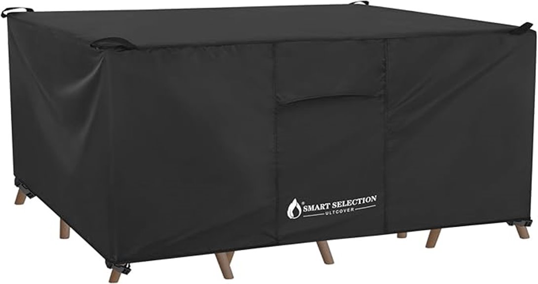 waterproof rectangular furniture cover