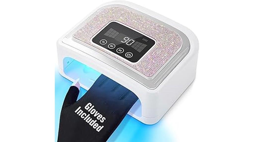 wireless rhinestone uv lamp
