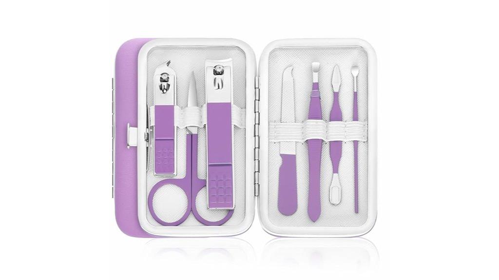women s manicure kit with case
