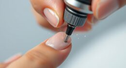 acrylic shaping with e file