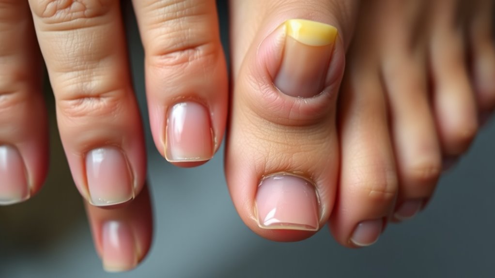 aging impacts nail health