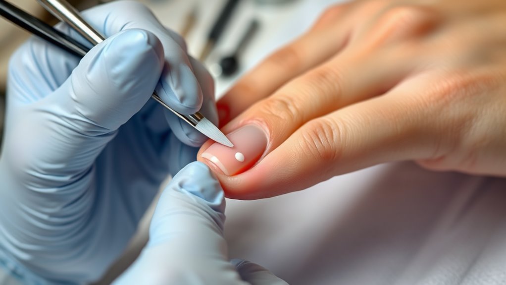 apply gel cure finish