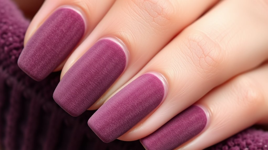 apply velvet evenly smoothly