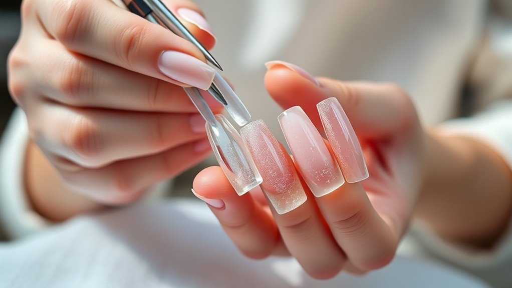 applying gel extensions properly