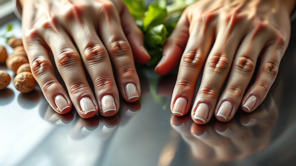 balanced diet promotes healthy nails