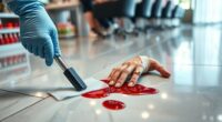 blood spill safety procedures