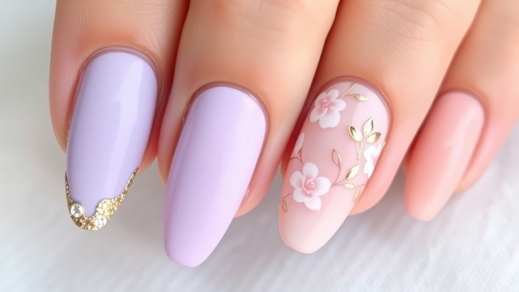 choose complementary nail colors