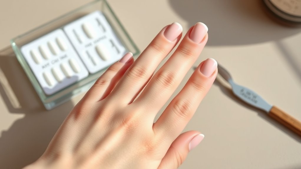 clean buff prepare nails