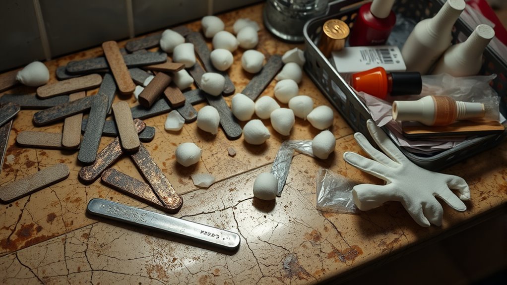 clean organized sanitized workspace