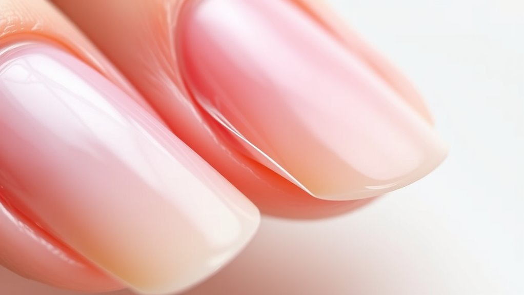 clean smooth nail surface