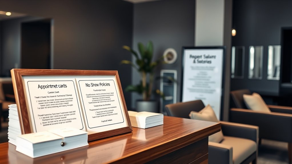 clear cancellation policy communication