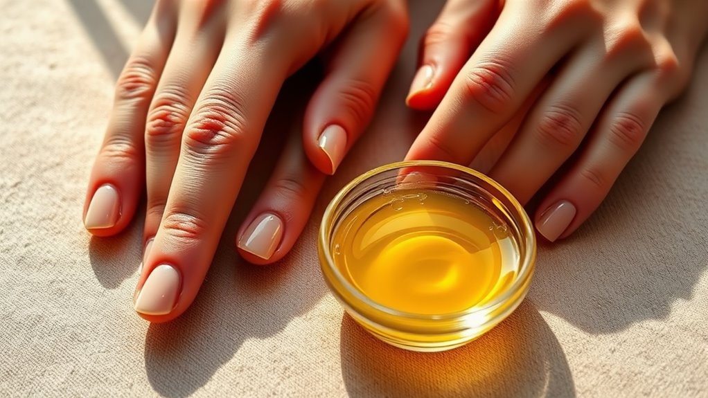 coconut oil for nails