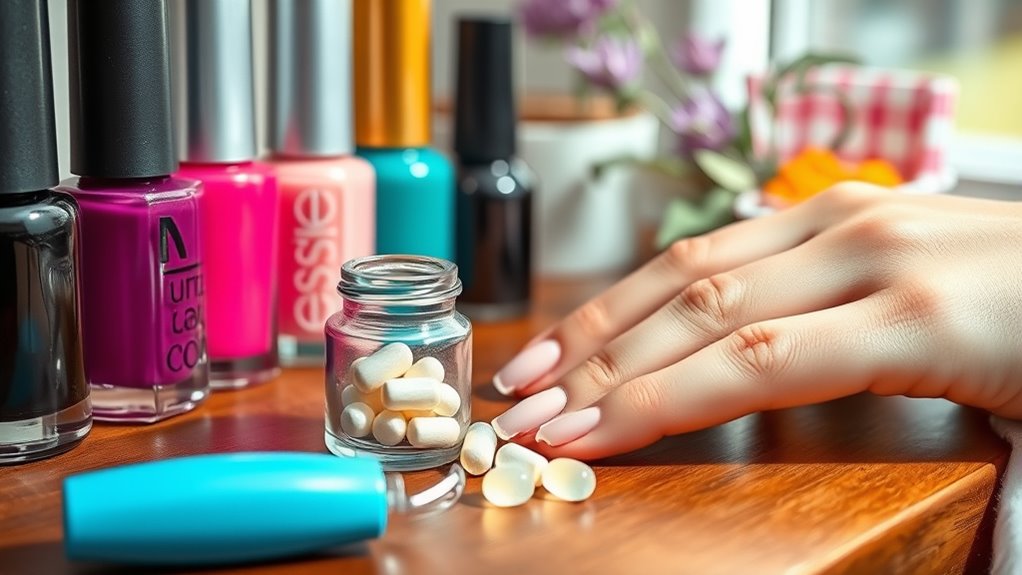 consistent nail care routine