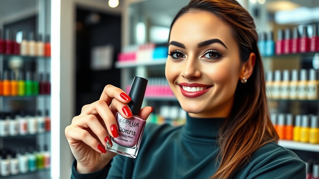 create trendy nail art