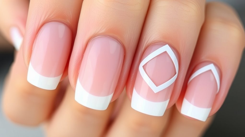 creative symmetrical nail designs