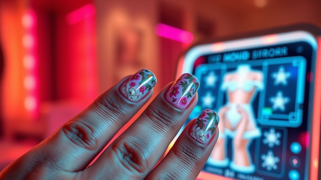 custom ar nail art
