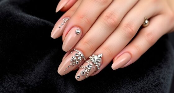 decorative nail jewelry safety