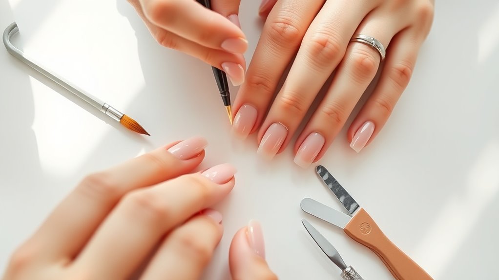 diy polygel nail tutorial