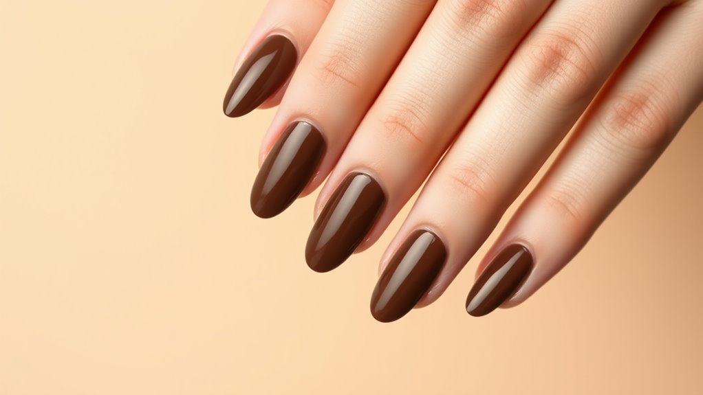 elegant understated minimalist nails